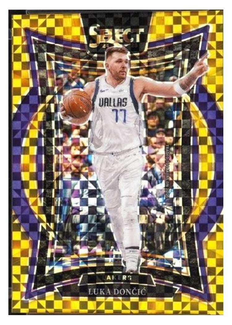 2024-25 Panini Select Base Set Luka Doncic #56 card