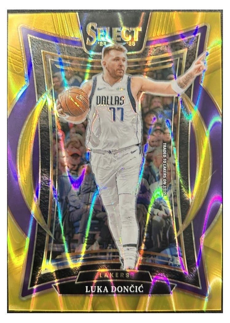 2024-25 Panini Select Base Set Luka Doncic #56 card