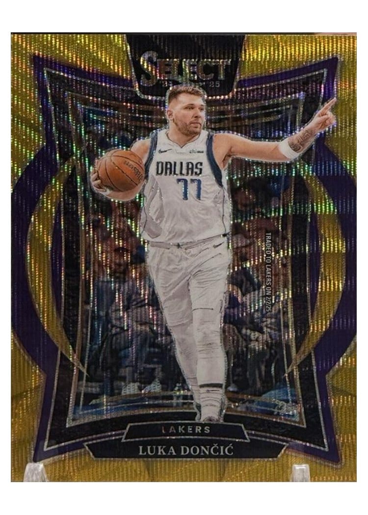 2024-25 Panini Select Base Set Luka Doncic #56 card