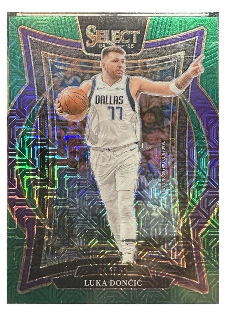 2024-25 Panini Select Base Set Luka Doncic #56 card