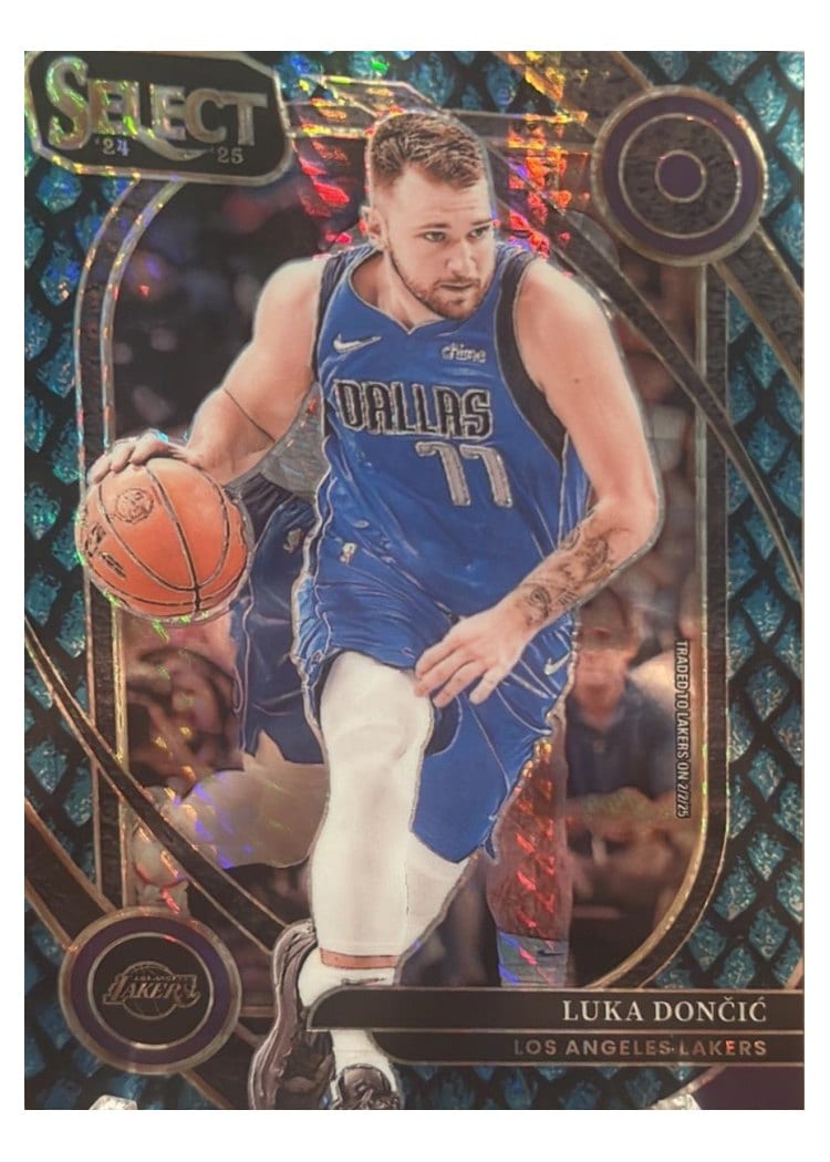 2024-25 Panini Select Base Set Luka Doncic #56 card