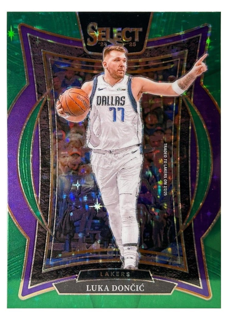 2024-25 Panini Select Base Set Luka Doncic #56 card