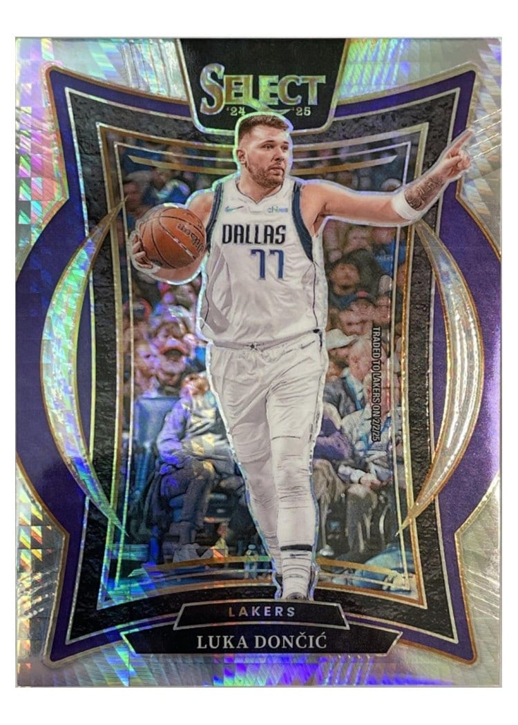 2024-25 Panini Select Base Set Luka Doncic #56 card