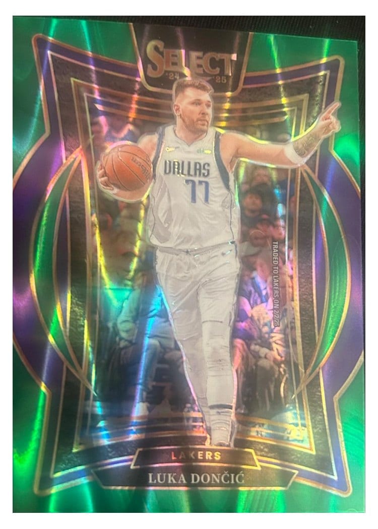 2024-25 Panini Select Base Set Luka Doncic #56 card