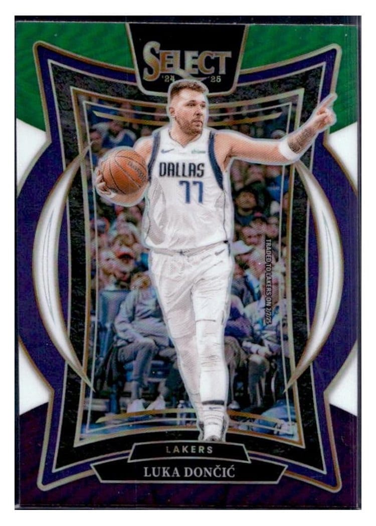 2024-25 Panini Select Base Set Luka Doncic #56 card