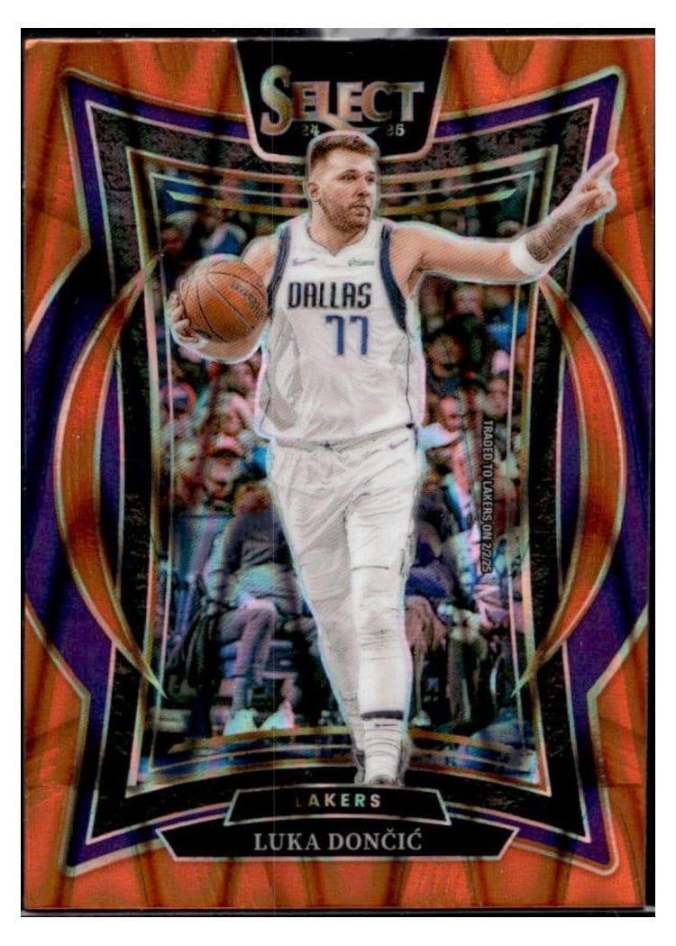 2024-25 Panini Select Base Set Luka Doncic #56 card