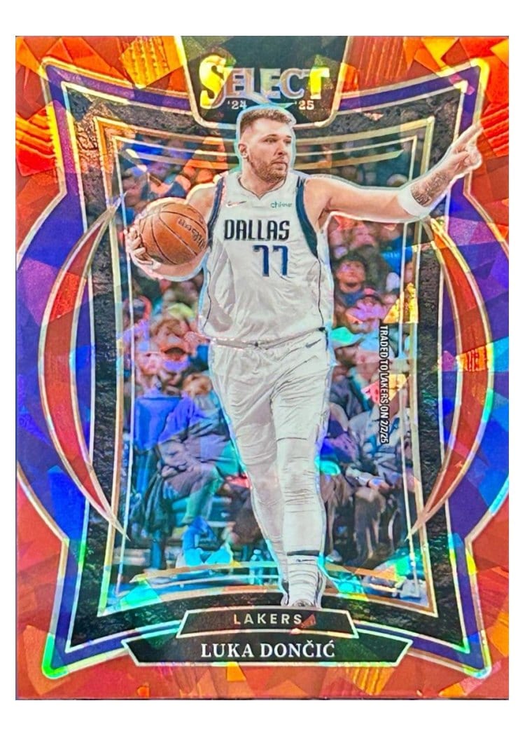2024-25 Panini Select Base Set Luka Doncic #56 card
