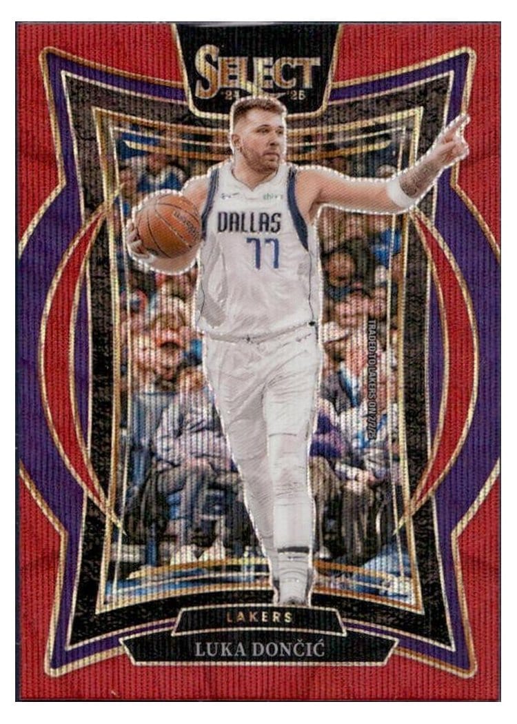 2024-25 Panini Select Base Set Luka Doncic #56 card