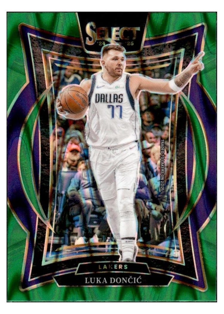 2024-25 Panini Select Base Set Luka Doncic #56 card
