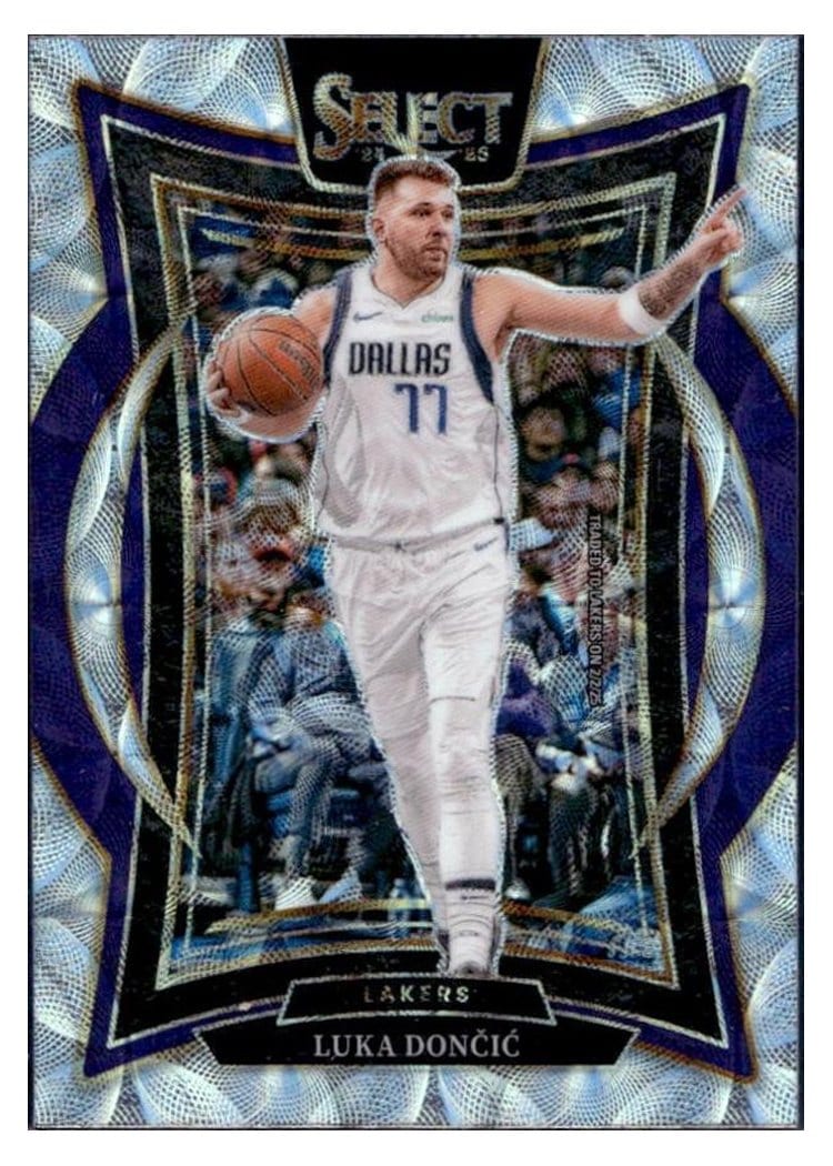 2024-25 Panini Select Base Set Luka Doncic #56 card