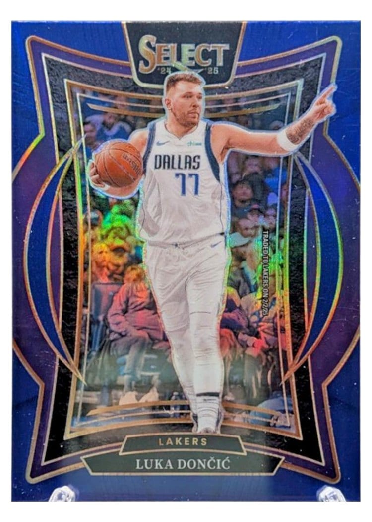 2024-25 Panini Select Base Set Luka Doncic #56 card