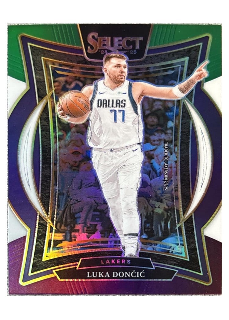 2024-25 Panini Select Base Set Luka Doncic #56 card
