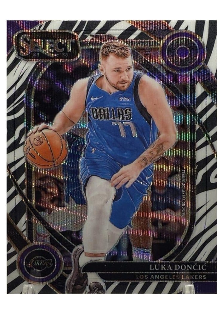 2024-25 Panini Select Base Set Luka Doncic #56 card