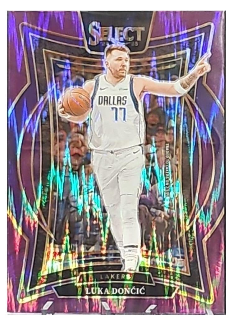 2024-25 Panini Select Base Set Luka Doncic #56 card