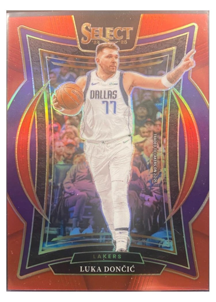 2024-25 Panini Select Base Set Luka Doncic #56 card