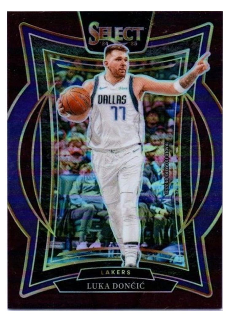 2024-25 Panini Select Base Set Luka Doncic #56 card