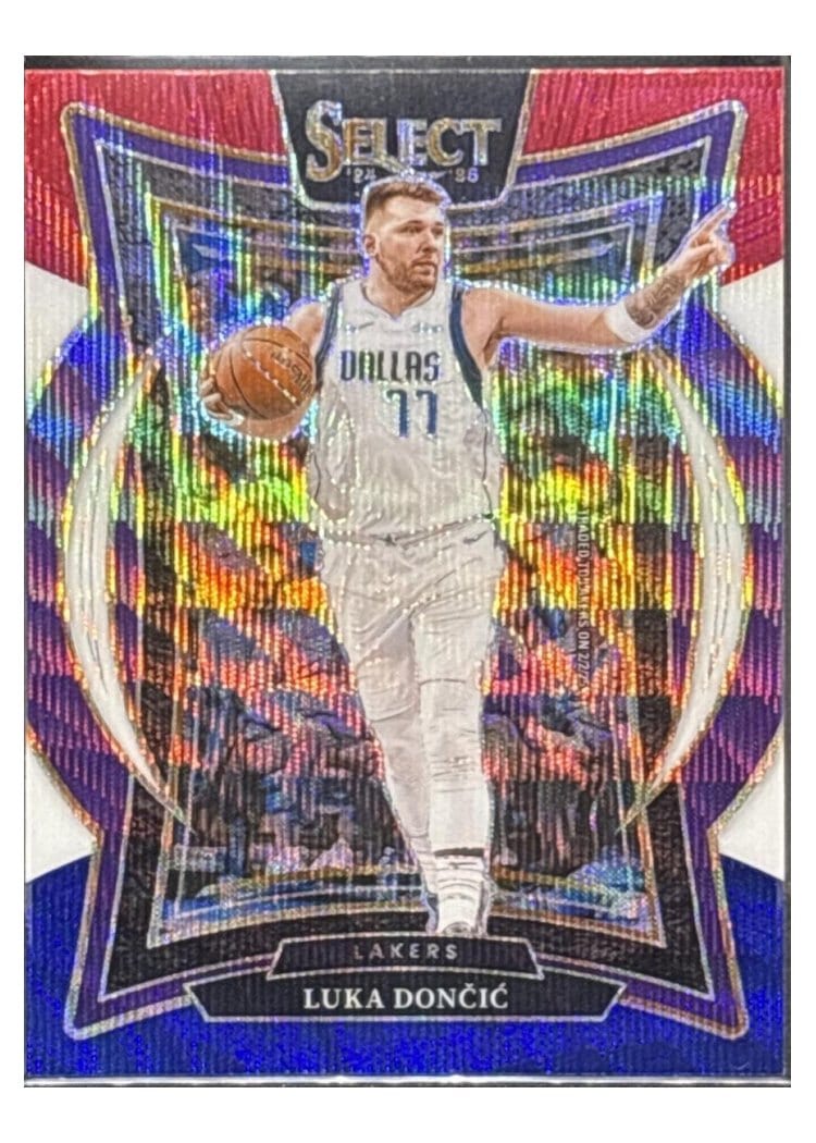 2024-25 Panini Select Base Set Luka Doncic #56 card
