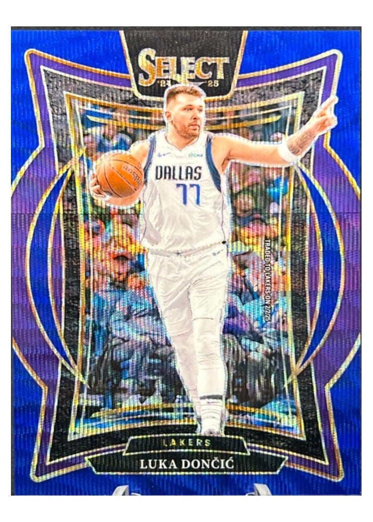 2024-25 Panini Select Base Set Luka Doncic #56 card