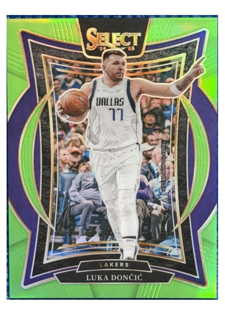 2024-25 Panini Select Base Set Luka Doncic #56 card