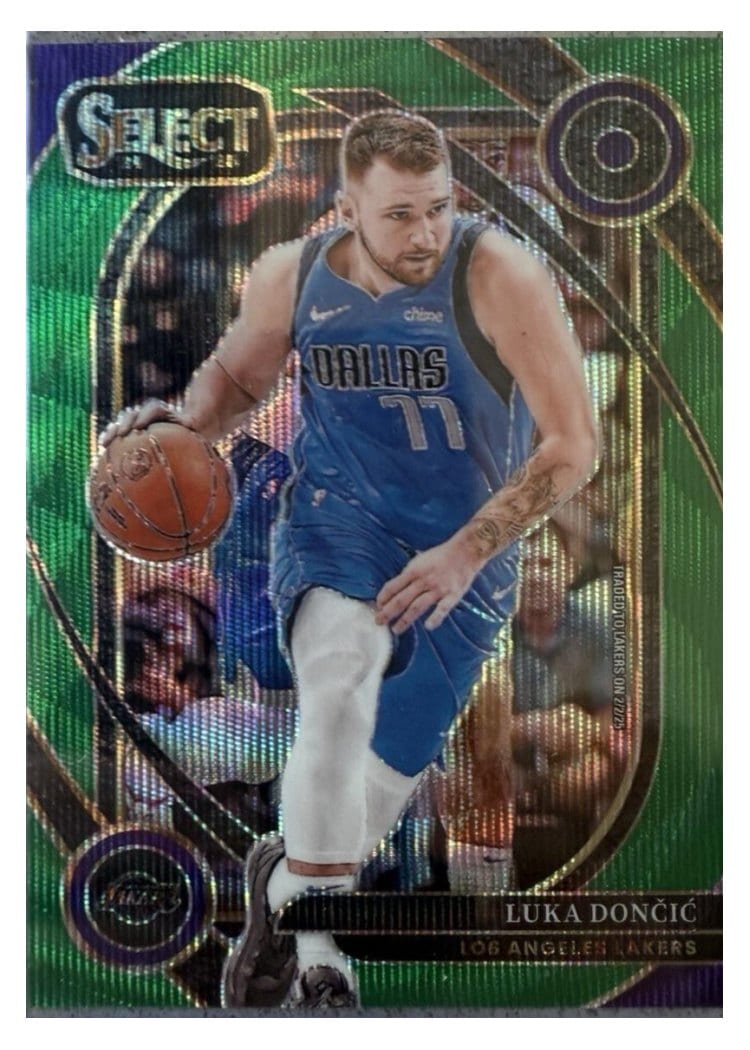 2024-25 Panini Select Base Set Luka Doncic #56 card