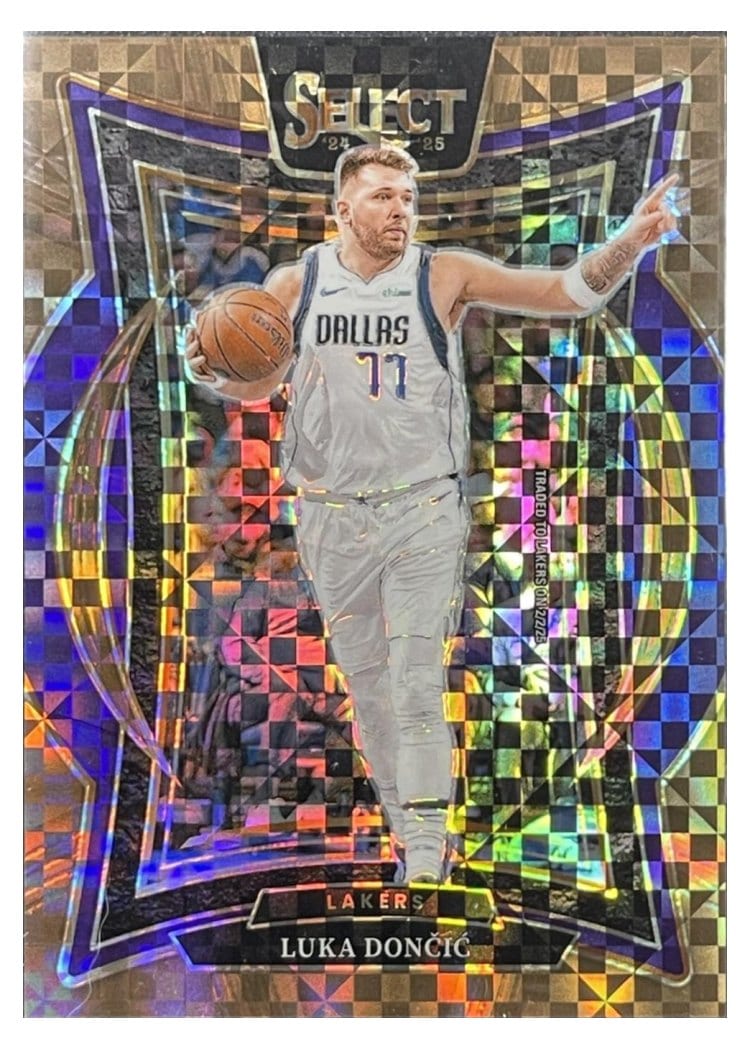 2024-25 Panini Select Base Set Luka Doncic #56 card