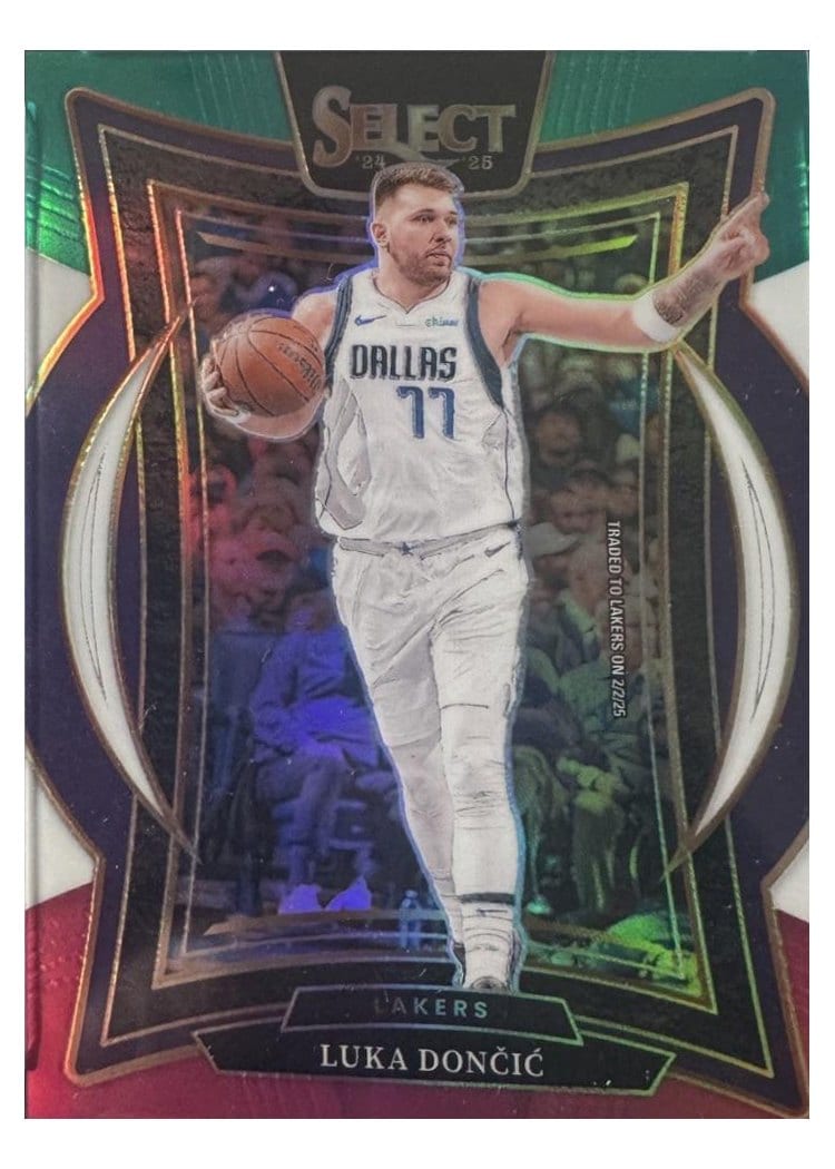 2024-25 Panini Select Base Set Luka Doncic #56 card
