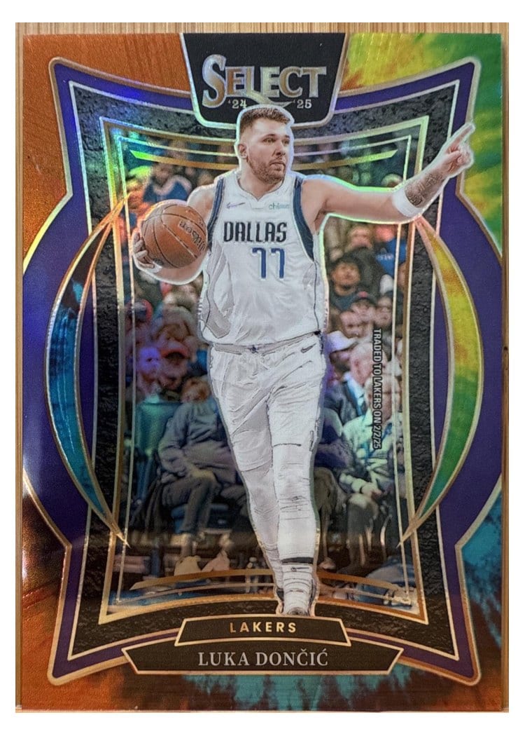 2024-25 Panini Select Base Set Luka Doncic #56 card