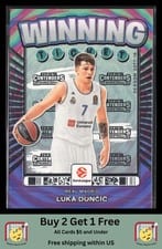 2025-26 Panini Contenders EuroLeague Winning Ticket Luka Doncic #3