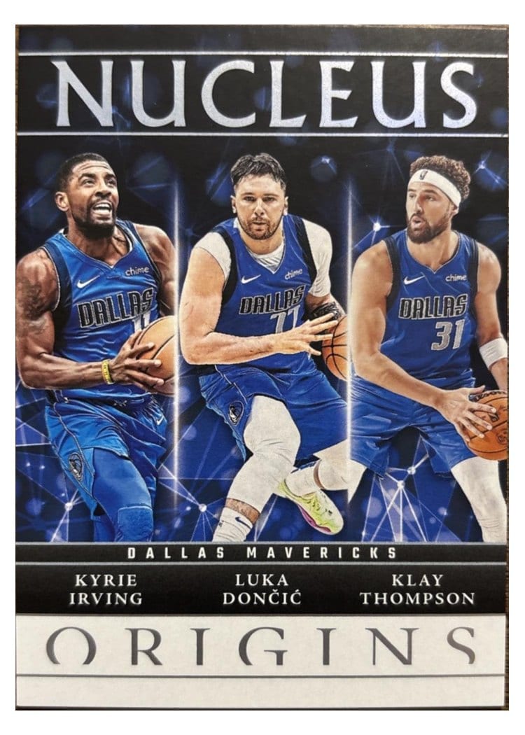 2024-25 Panini Origins Nucleus Set Luka Doncic/Klay Thompson/Kyrie Irving #13