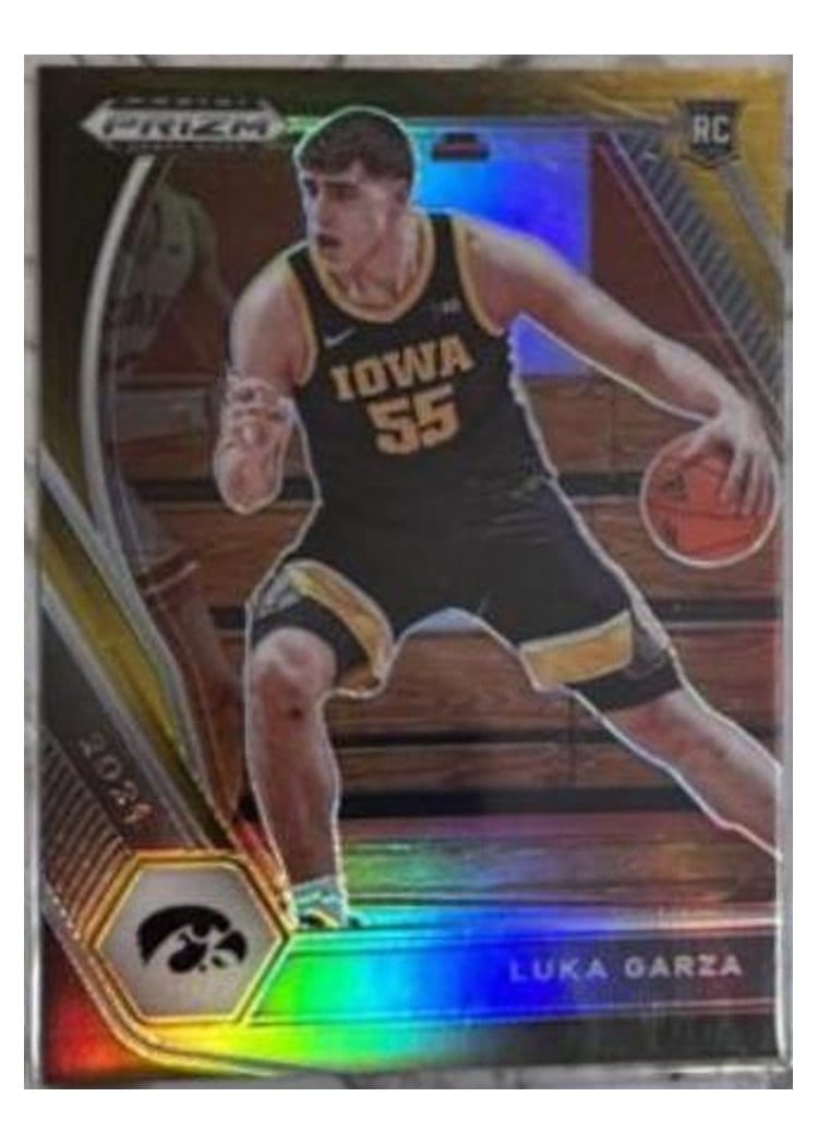 2021-22 Panini Prizm Base Set Luka Garza #303 card