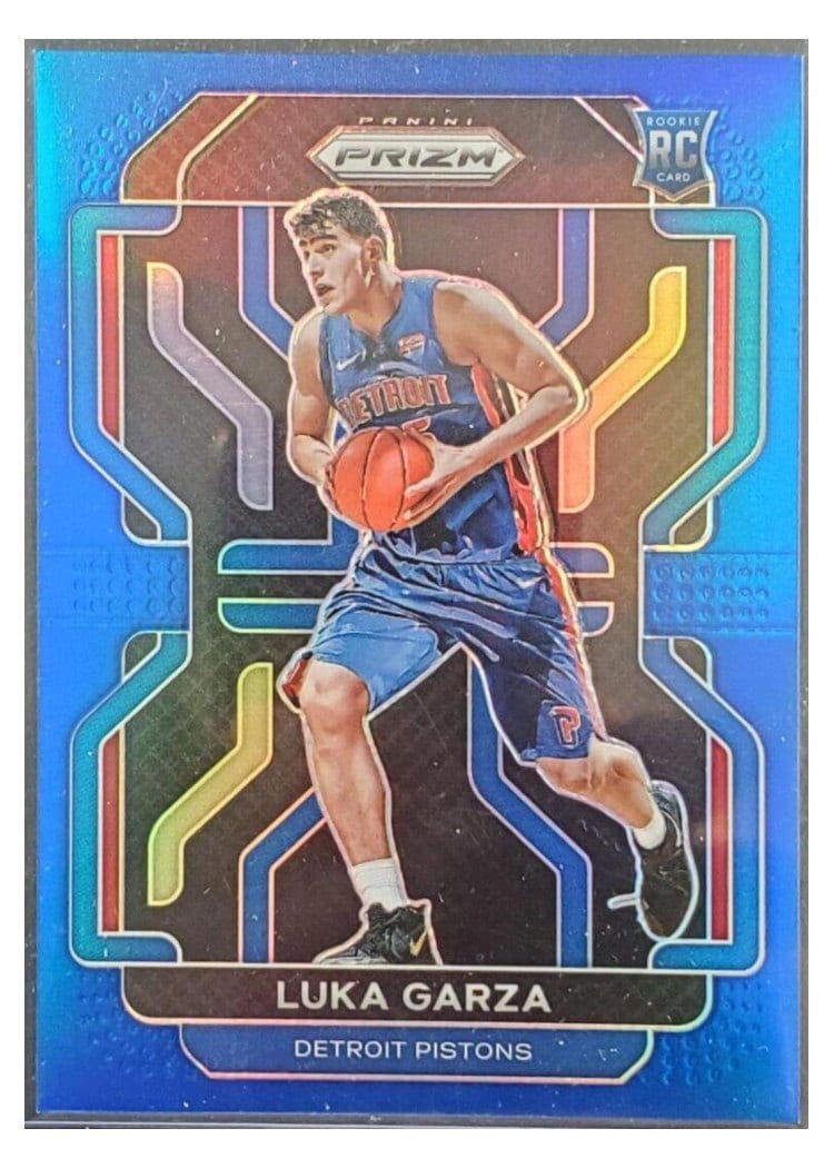 2021-22 Panini Prizm Base Set Luka Garza #303 card