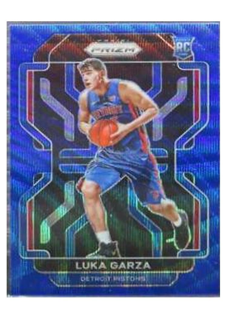 2021-22 Panini Prizm Base Set Luka Garza #303 card