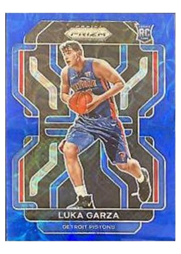2021-22 Panini Prizm Base Set Luka Garza #303 card