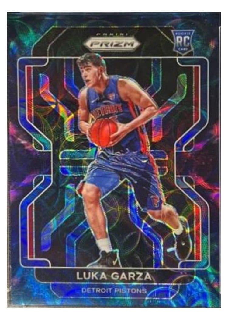 2021-22 Panini Prizm Base Set Luka Garza #303 card