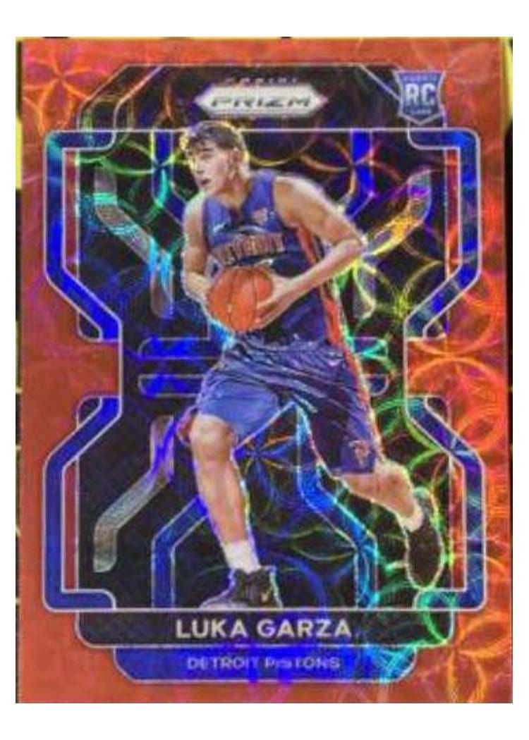 2021-22 Panini Prizm Base Set Luka Garza #303 card