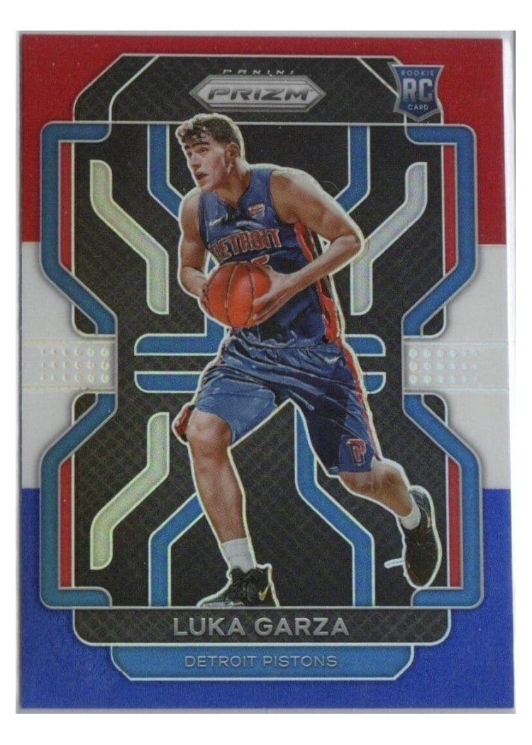 2021-22 Panini Prizm Base Set Luka Garza #303 card