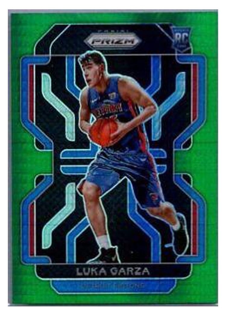 2021-22 Panini Prizm Base Set Luka Garza #303 card