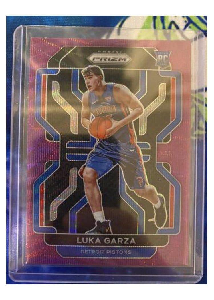 2021-22 Panini Prizm Base Set Luka Garza #303 card