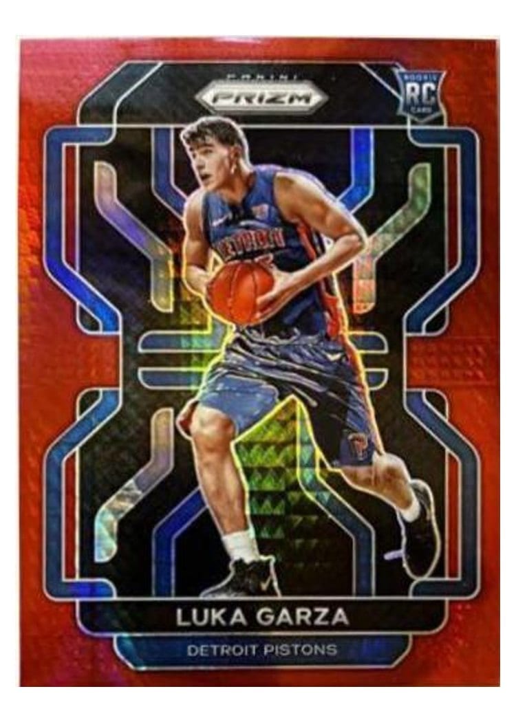 2021-22 Panini Prizm Base Set Luka Garza #303 card