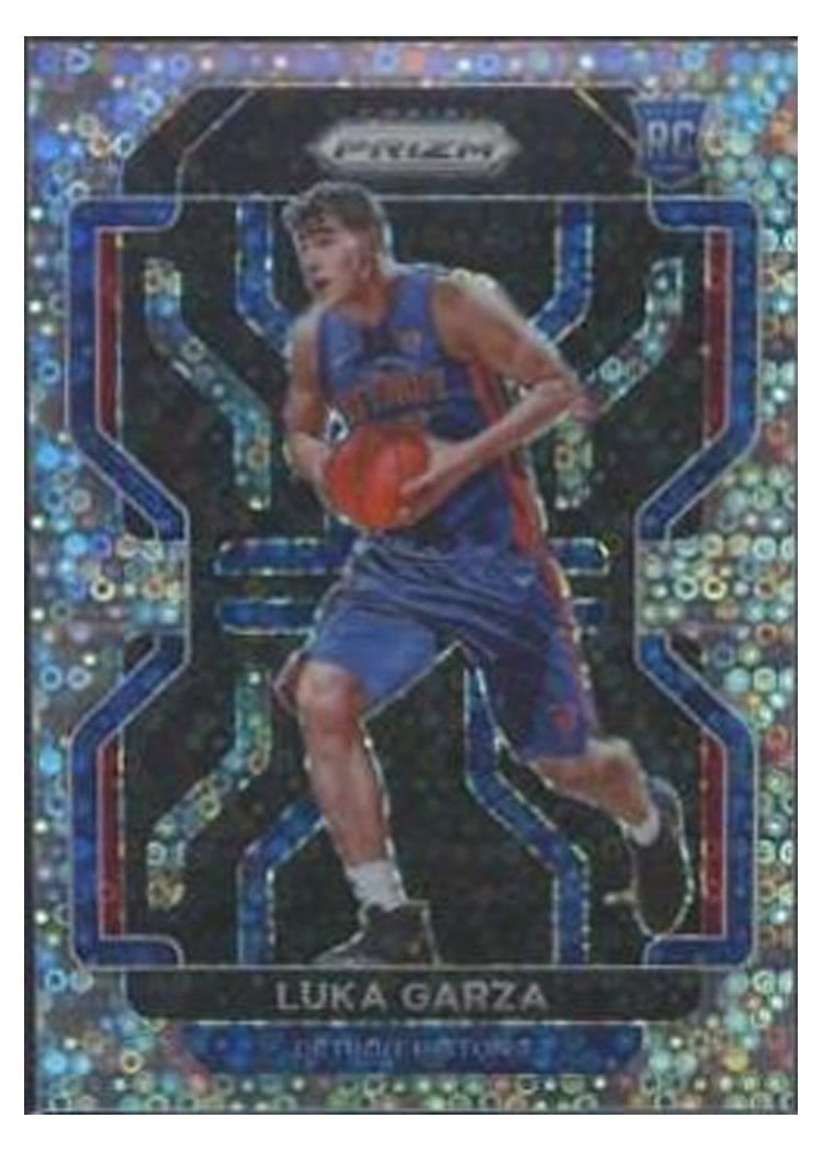 2021-22 Panini Prizm Base Set Luka Garza #303 card