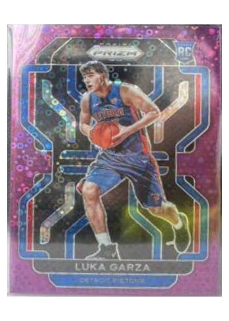 2021-22 Panini Prizm Base Set Luka Garza #303 card