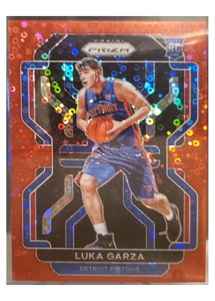 2021-22 Panini Prizm Base Set Luka Garza #303 card