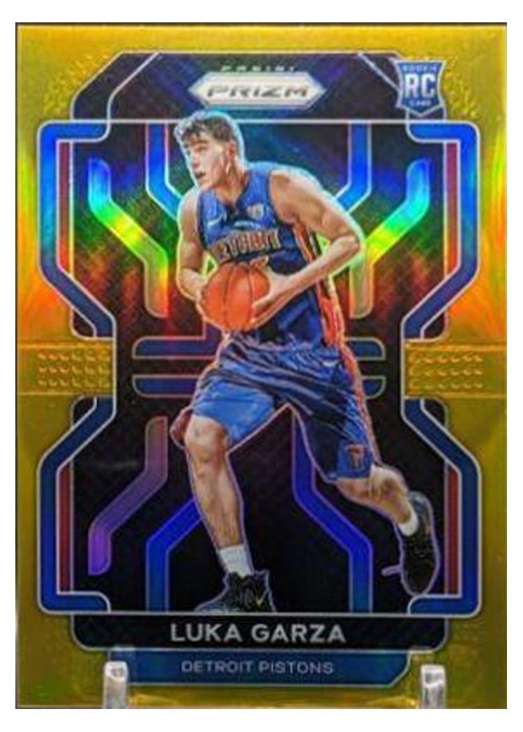 2021-22 Panini Prizm Base Set Luka Garza #303 card