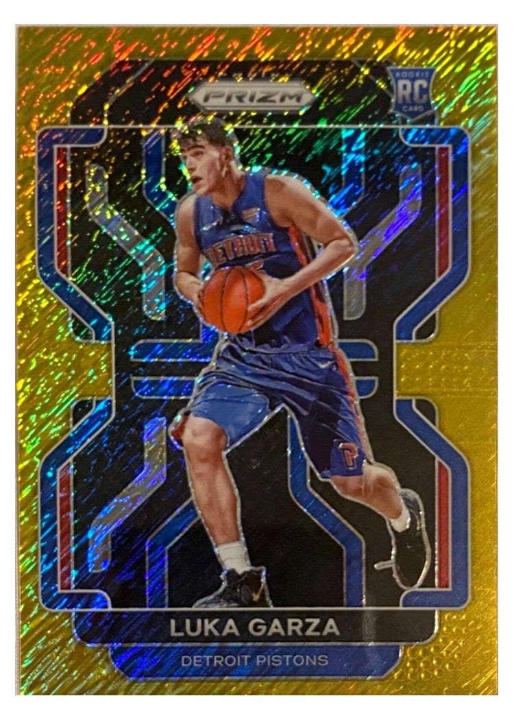 2021-22 Panini Prizm Base Set Luka Garza #303 card