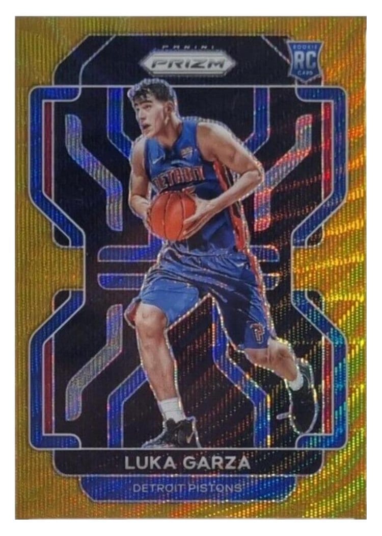 2021-22 Panini Prizm Base Set Luka Garza #303 card