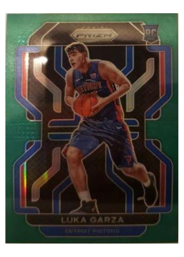 2021-22 Panini Prizm Base Set Luka Garza #303 card