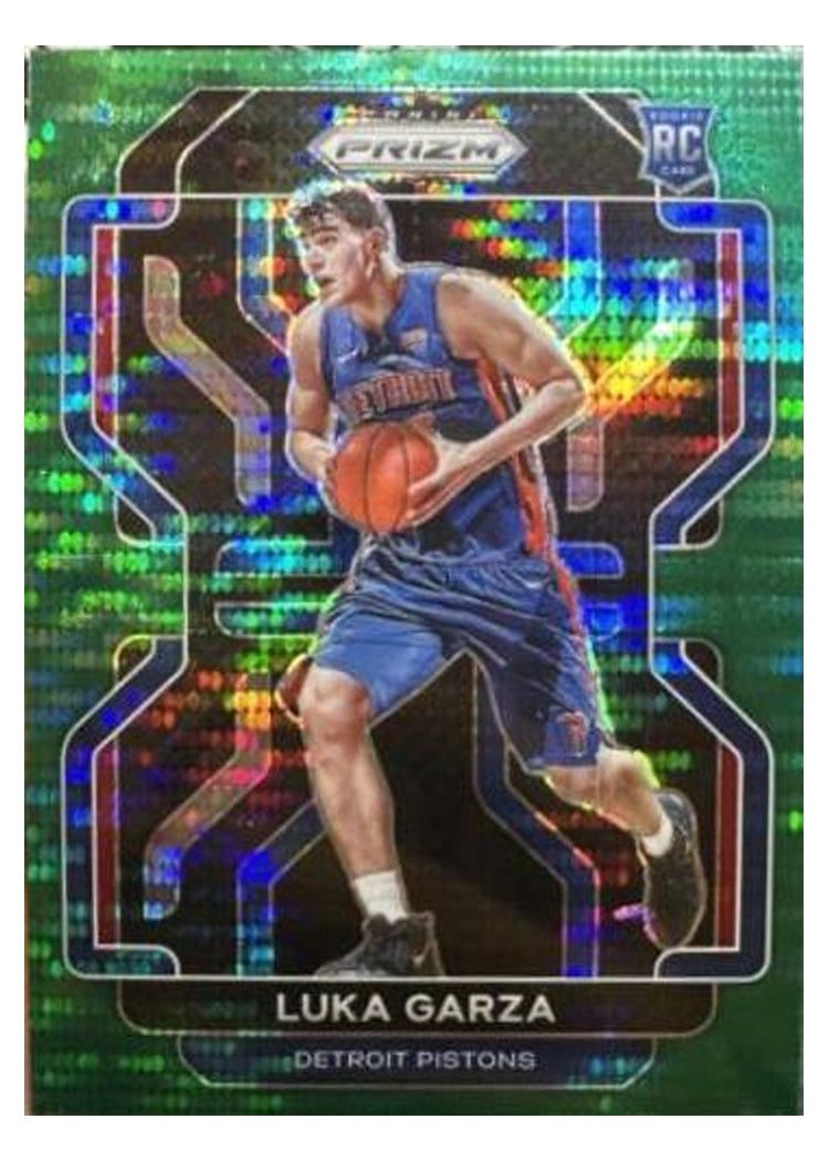 2021-22 Panini Prizm Base Set Luka Garza #303 card