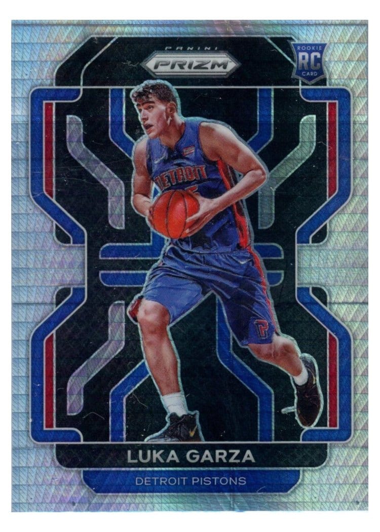 2021-22 Panini Prizm Base Set Luka Garza #303 card