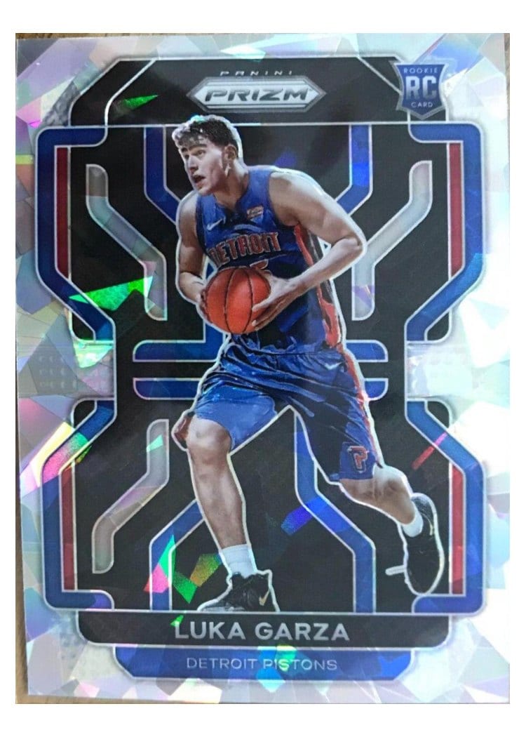 2021-22 Panini Prizm Base Set Luka Garza #303 card