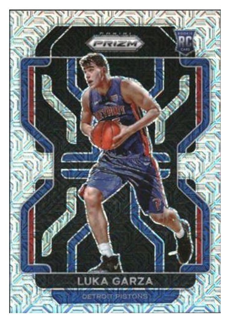 2021-22 Panini Prizm Base Set Luka Garza #303 card